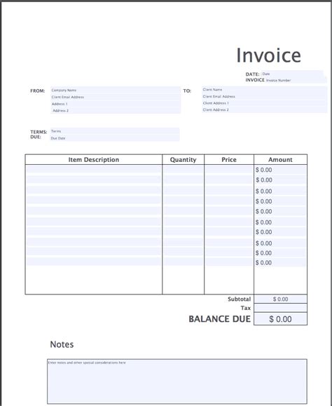 Download your free sample invoice template. . Simple invoice template pdf